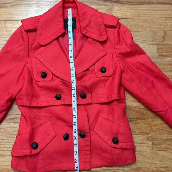 Smythe‎ Cropped Sleeve Jacket Women Size 8 - Picture 6 of 8